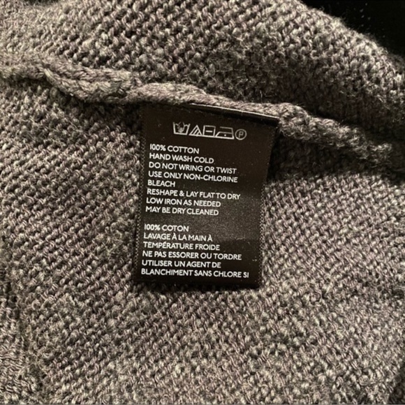 BDG Women's Slub Cowl-Neck Sweater Dress in Grey│Size Small - Picture 12 of 15